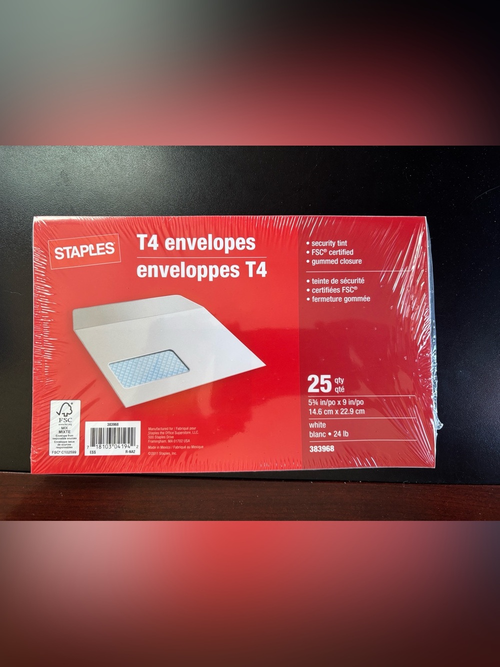 T4 Envelopes